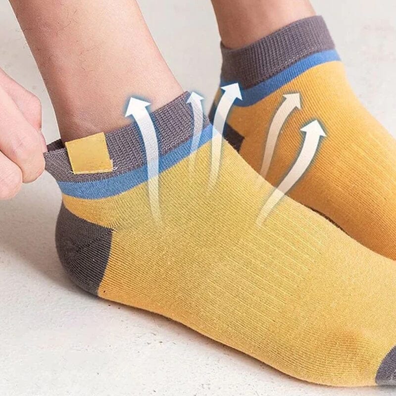 Chaussettes minces sportives pour hommes (10 paires)