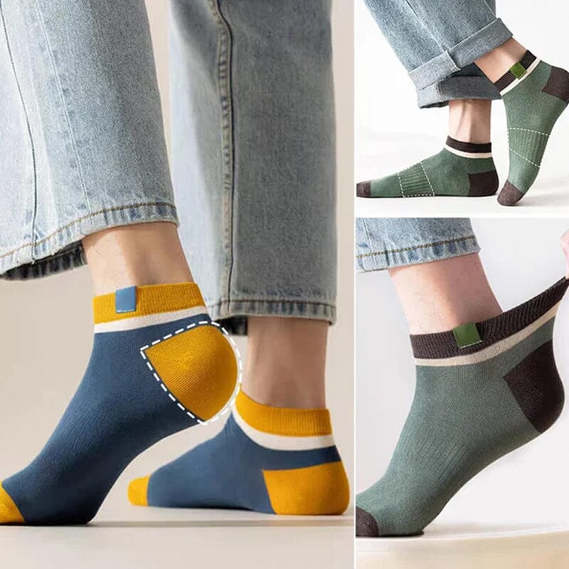 Chaussettes minces sportives pour hommes (10 paires)