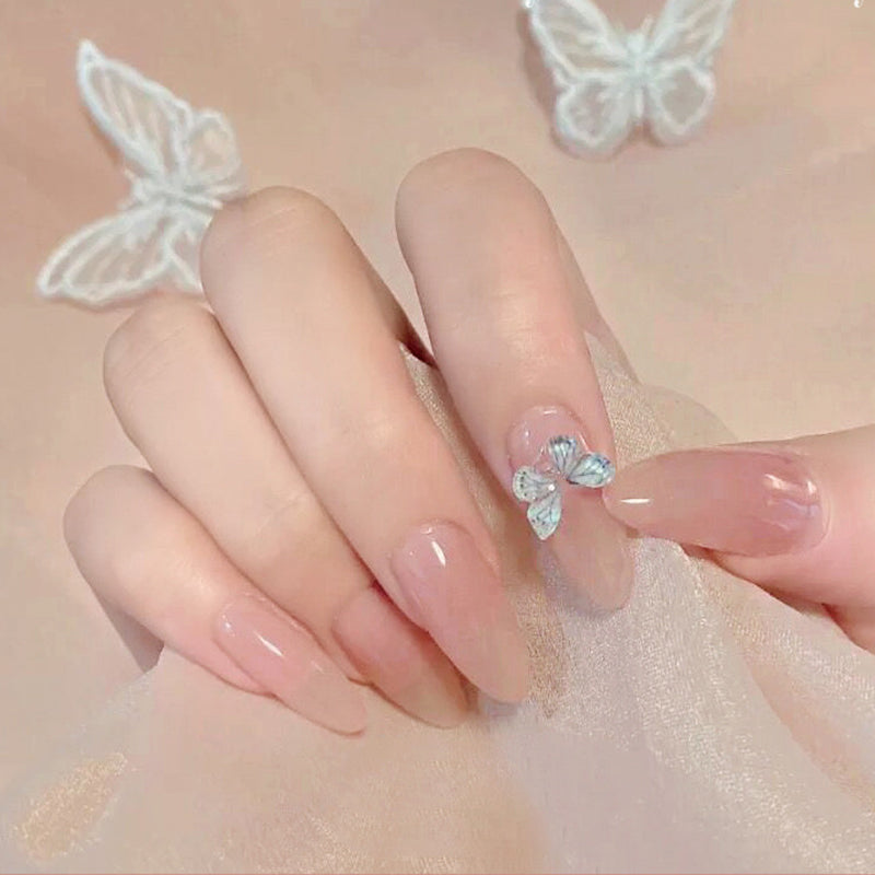 Ornements de papillon d'ongle
