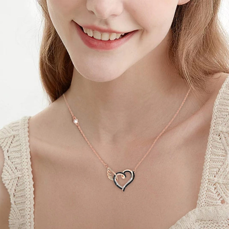 Collier Diamant Noir