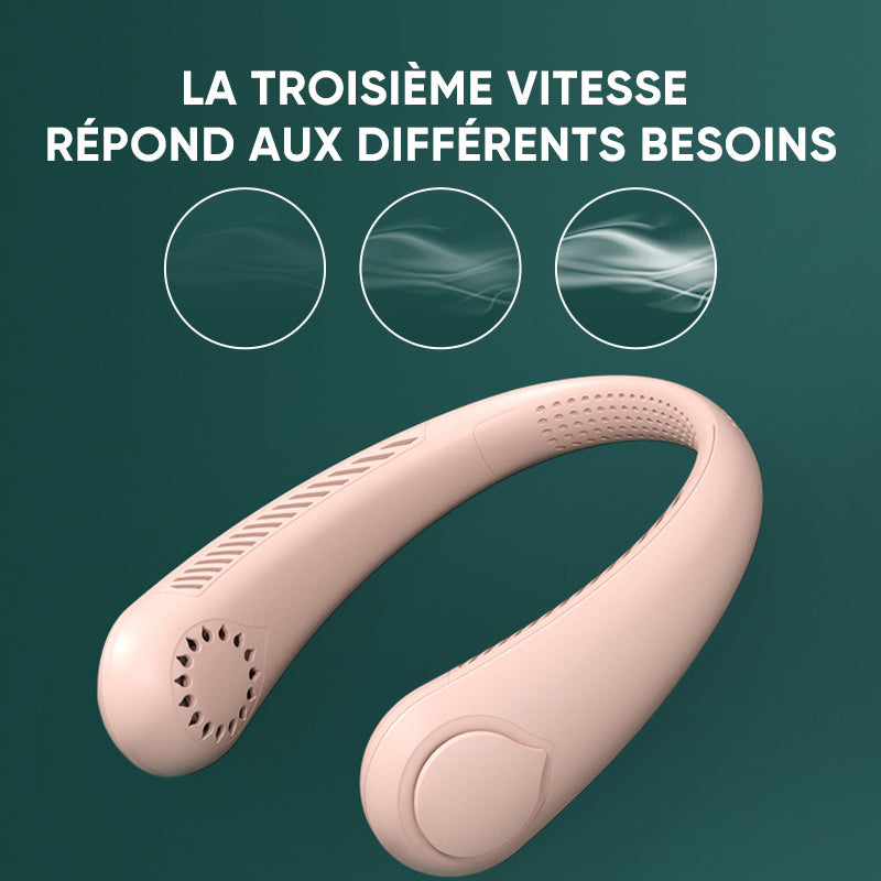 Ventilateur tour de cou portable