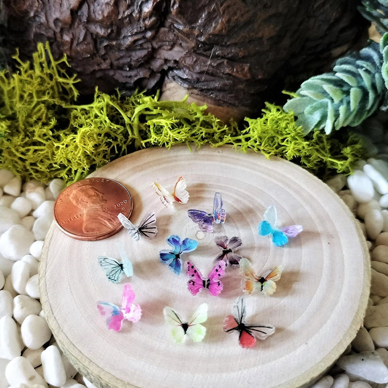 Ornements de papillon d'ongle