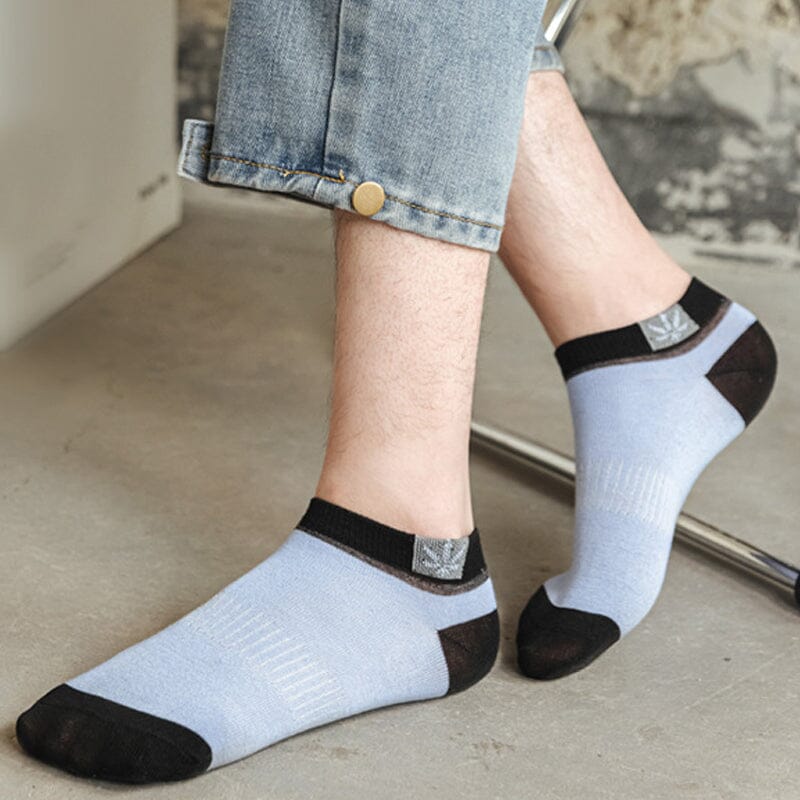 Chaussettes minces sportives pour hommes (10 paires)