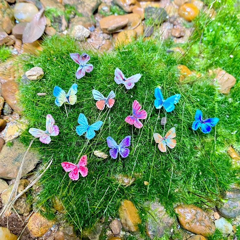 Ornements de papillon d'ongle