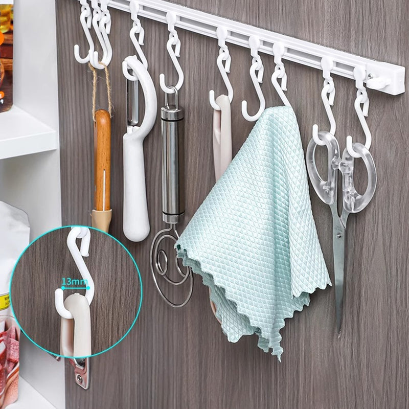 Crochet de rail coulissant multifonctionnel