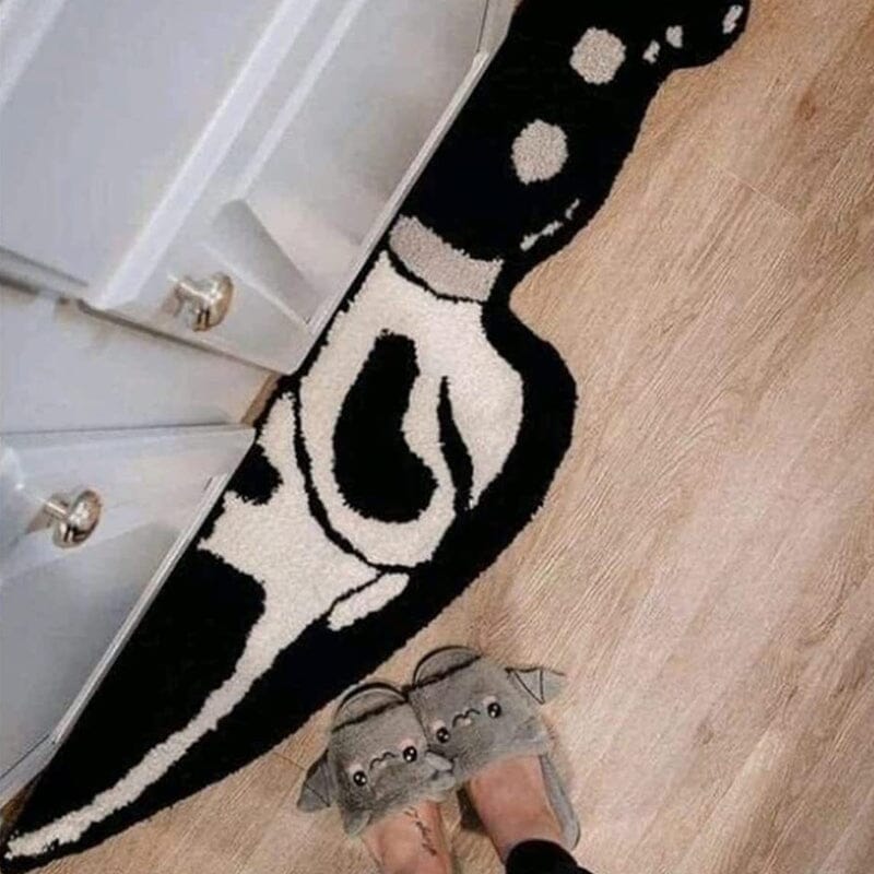 Tapis de couteau étonnamment crâne