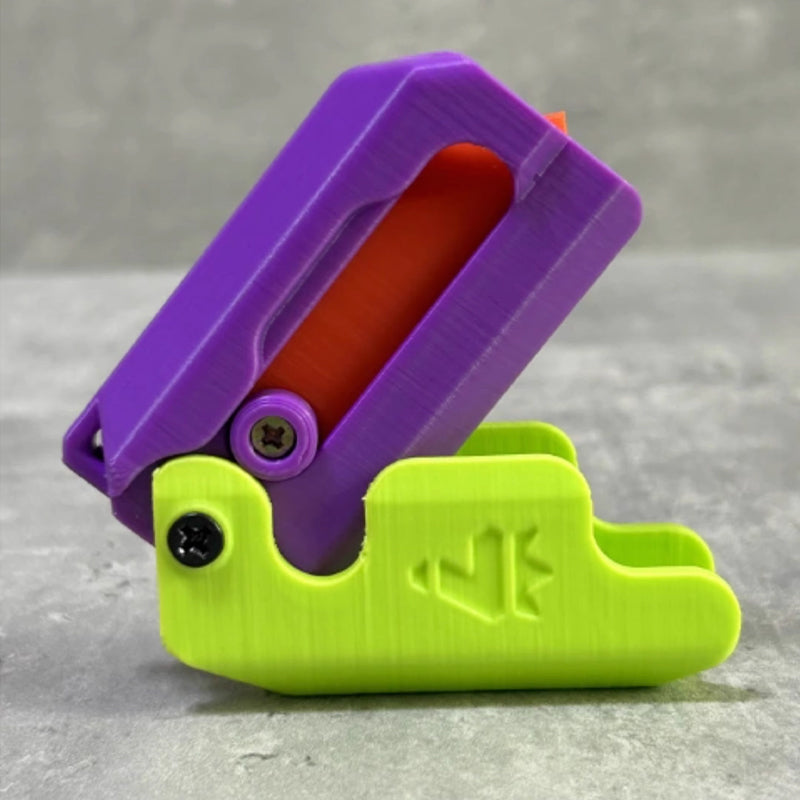 Jouet de décompression de couteau de carotte de gravité 3D