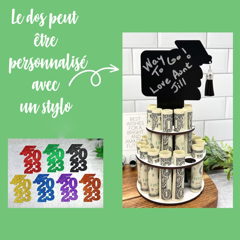 Porte-monnaie cadeau de fin d'études