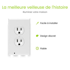 Plaque Murale Hirundo Outlet Avec Veilleuses LED