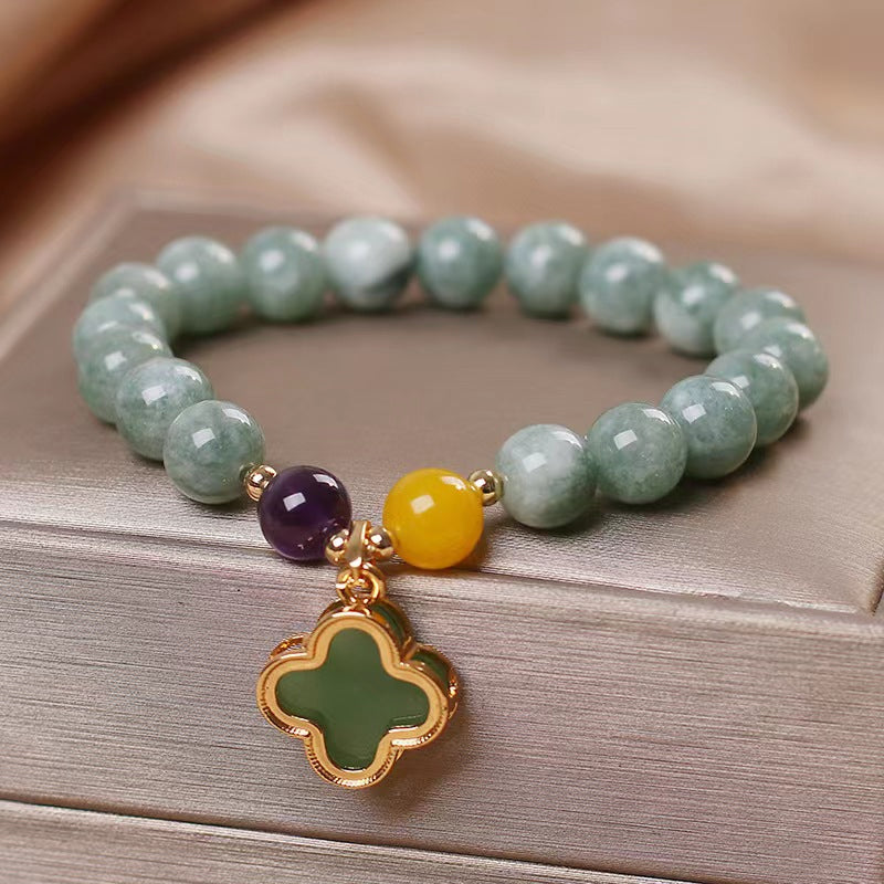 Bracelet Trèfle à Quatre Feuilles