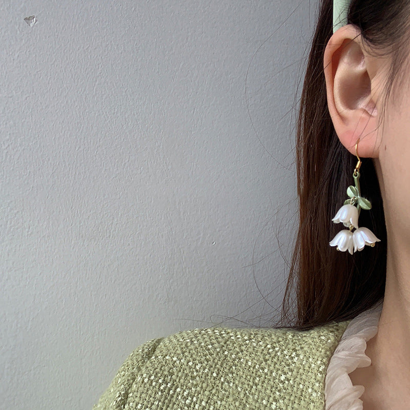 Boucles d'oreilles série tulipe