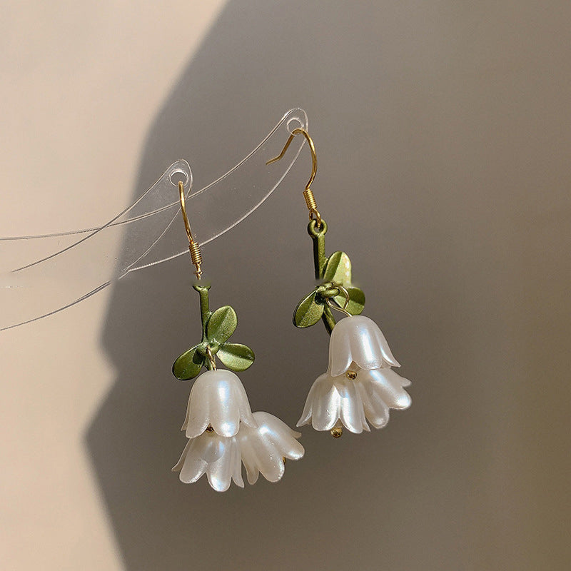 Boucles d'oreilles série tulipe