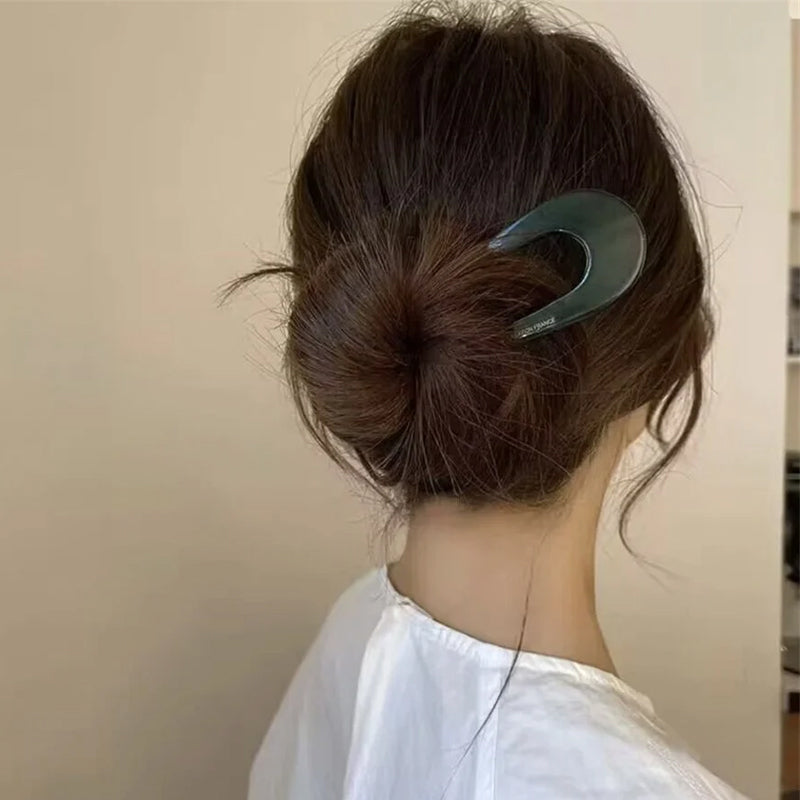 Épingles à cheveux pour femmes en forme de U