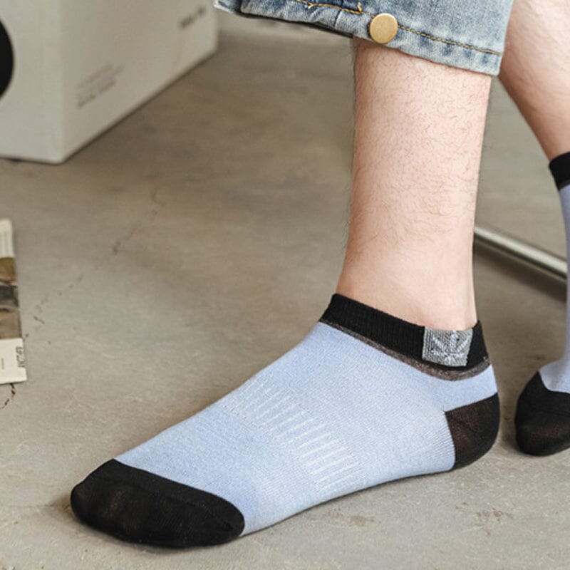 Chaussettes minces sportives pour hommes (10 paires)