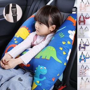 Support de tête de couchage pour voiture en forme de H
