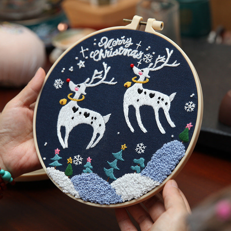 Broderie de Noël DIY