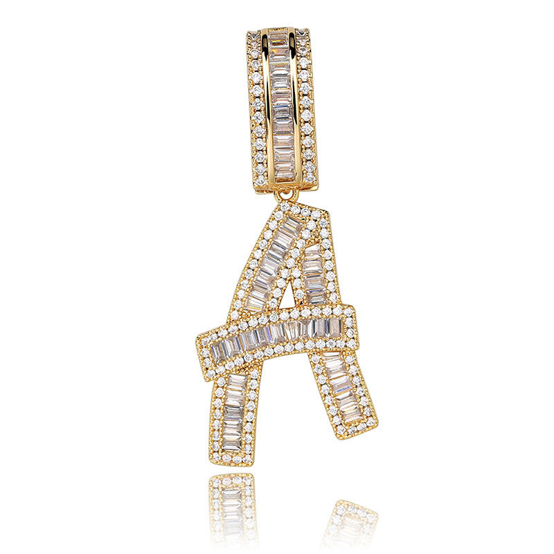 Collier Zircon Alphabétique