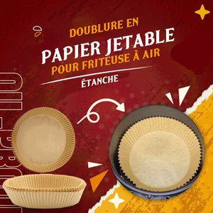 Doublure en papier jetable pour friteuse à air (100 PCS)
