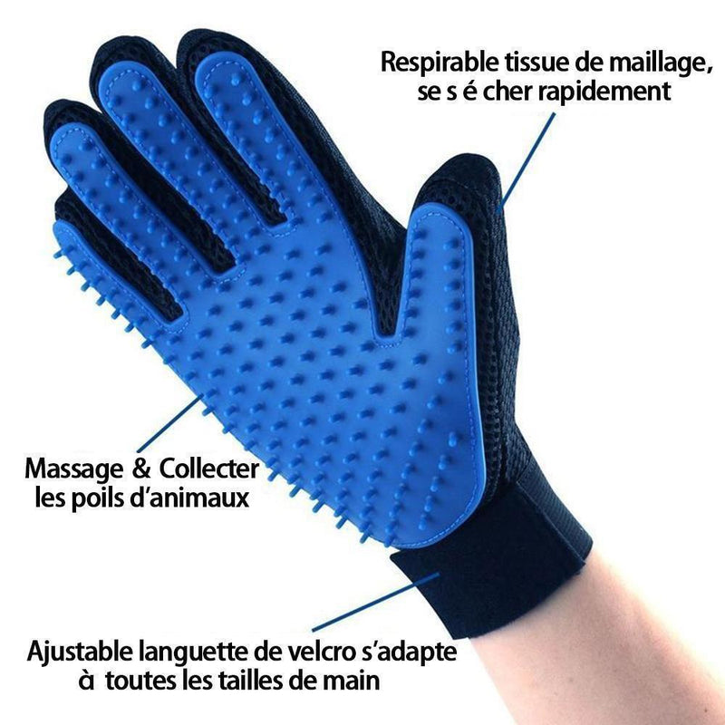 Gants De Toilettage Pour Animaux De Compagnie（Chat，Chien Parfait） - ciaovie