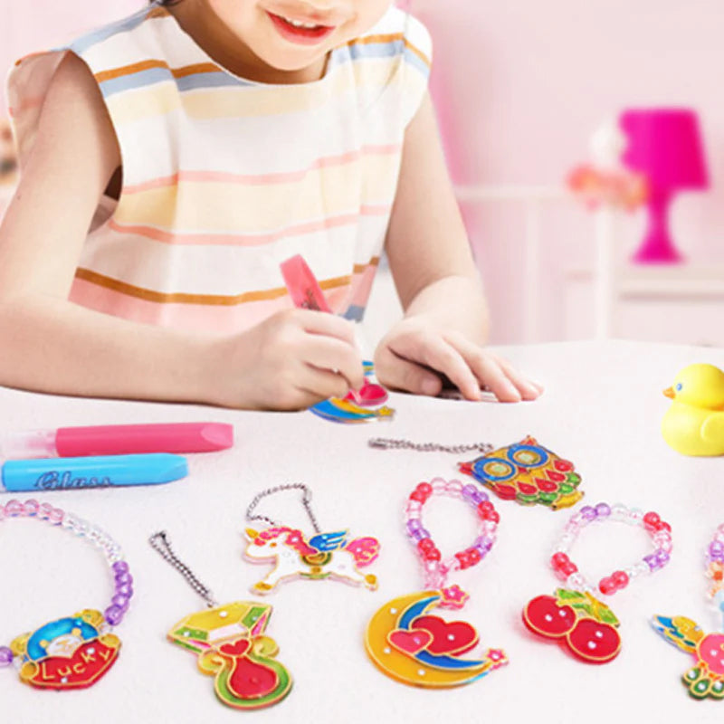 Art de peinture sur cristal bricolage
