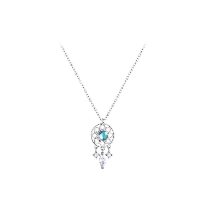 Collier attrape-rêves au clair de lune