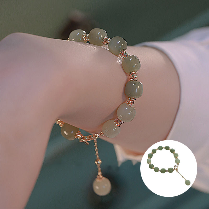 Hetian Jade Bracelet Tempérament Élégant