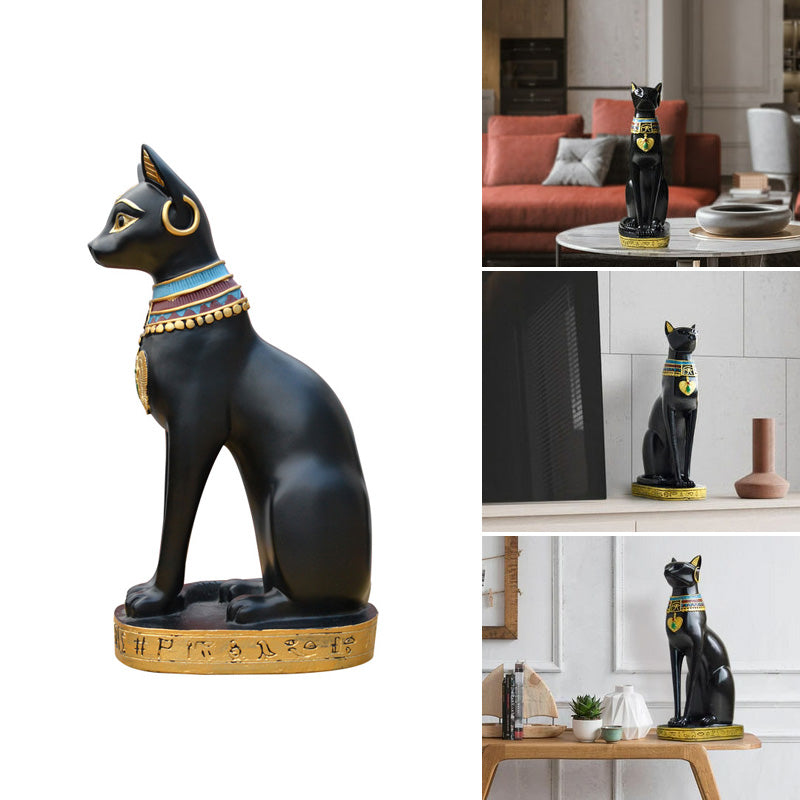 Figurine de chat égyptien noble