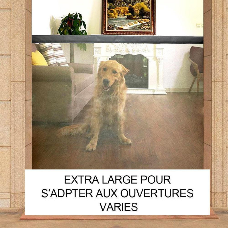 Barrière de Porte Pliable pour Animaux - ciaovie