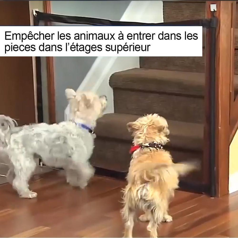 Barrière de Porte Pliable pour Animaux - ciaovie