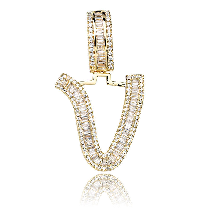 Collier Zircon Alphabétique