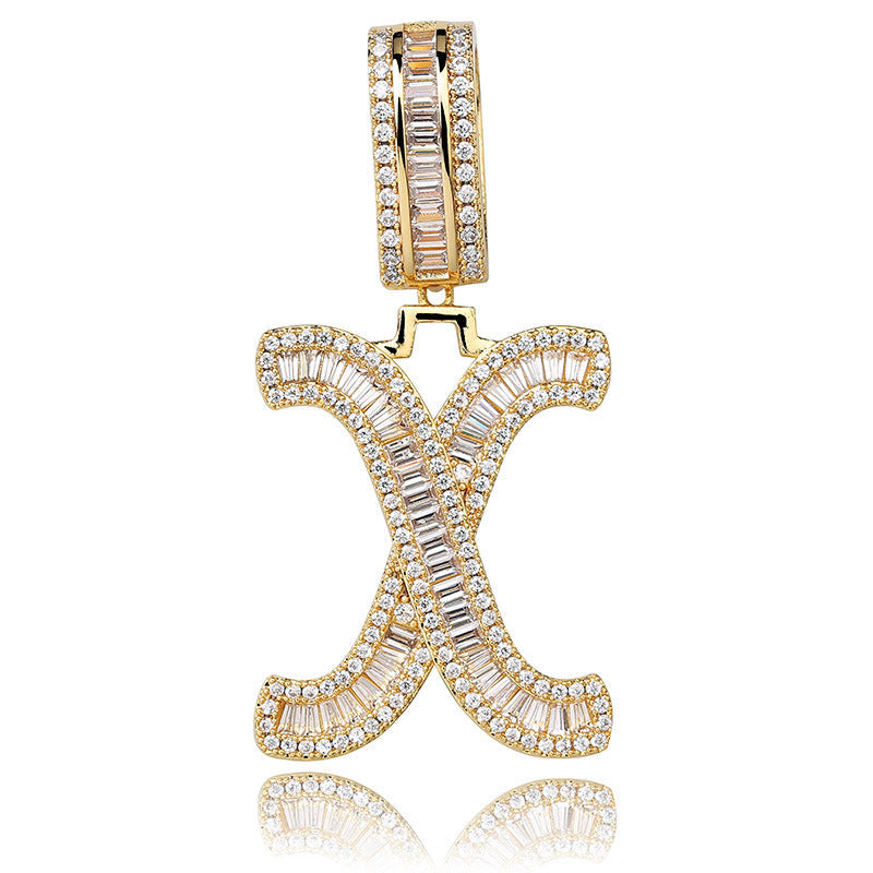 Collier Zircon Alphabétique