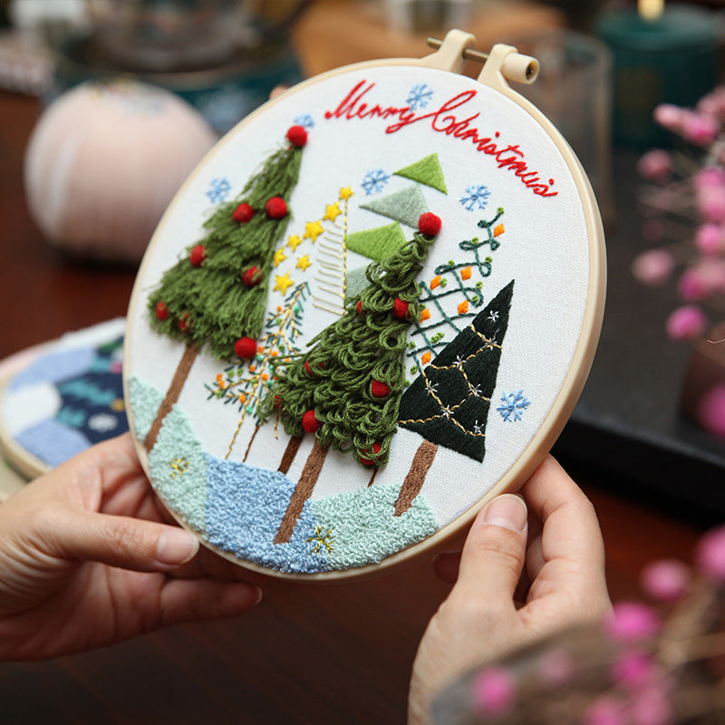 Broderie de Noël DIY