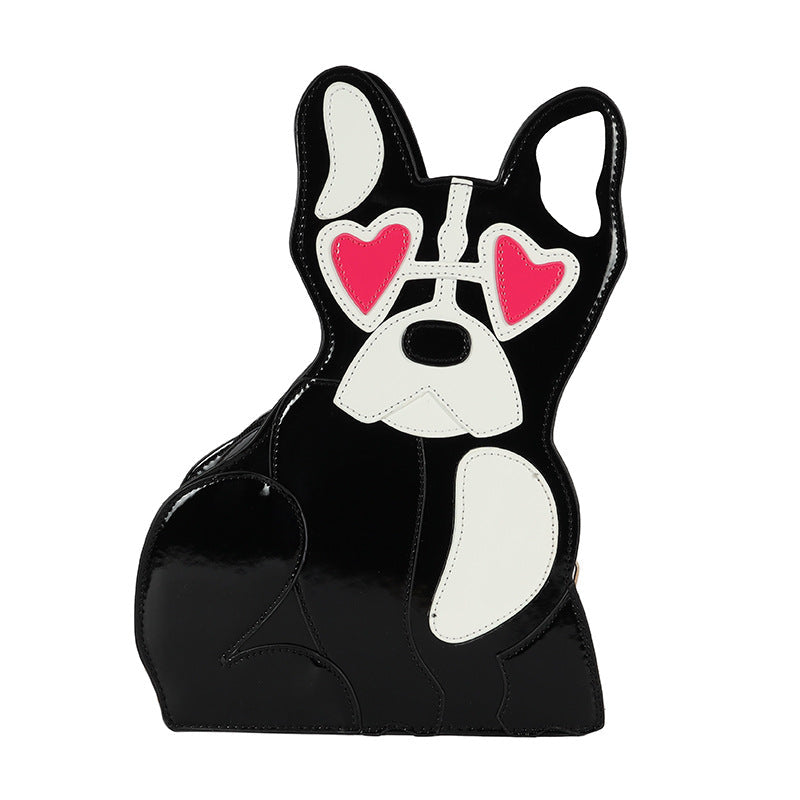 Sac à bandoulière pour chien aimant
