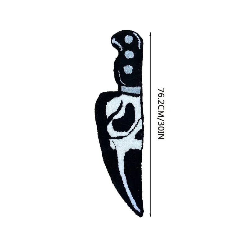 Tapis de couteau étonnamment crâne