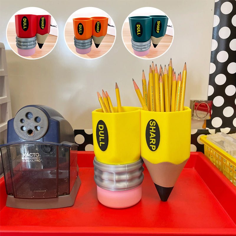 Porte-stylo créatif en forme de crayon