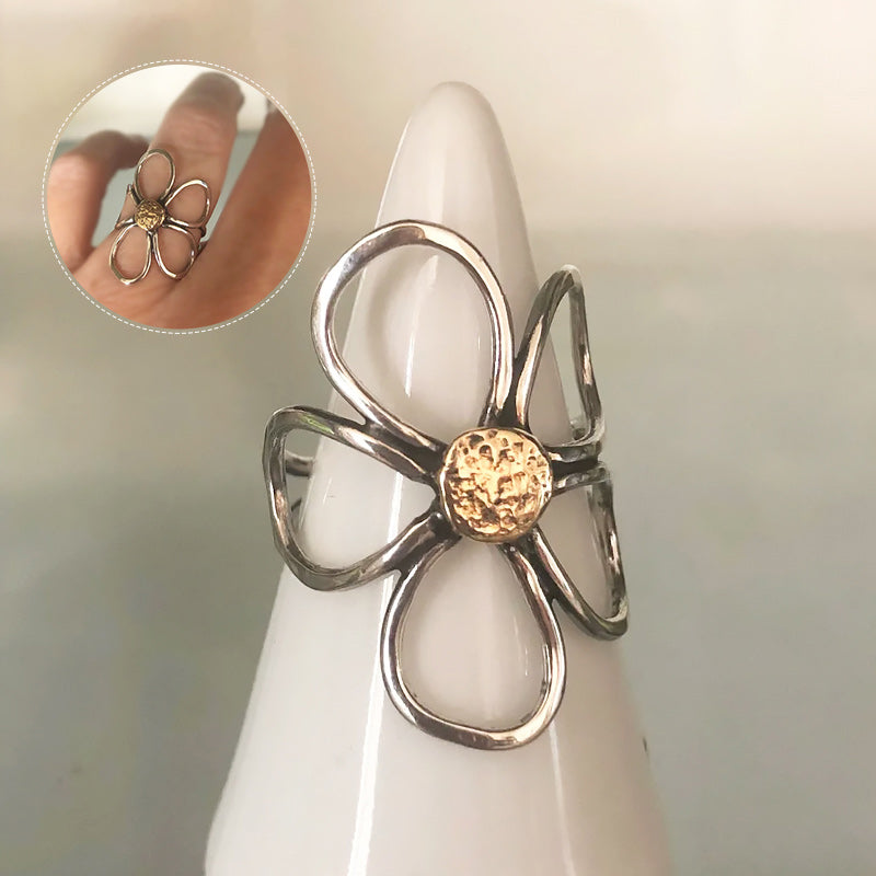 Bague Florale Vintage