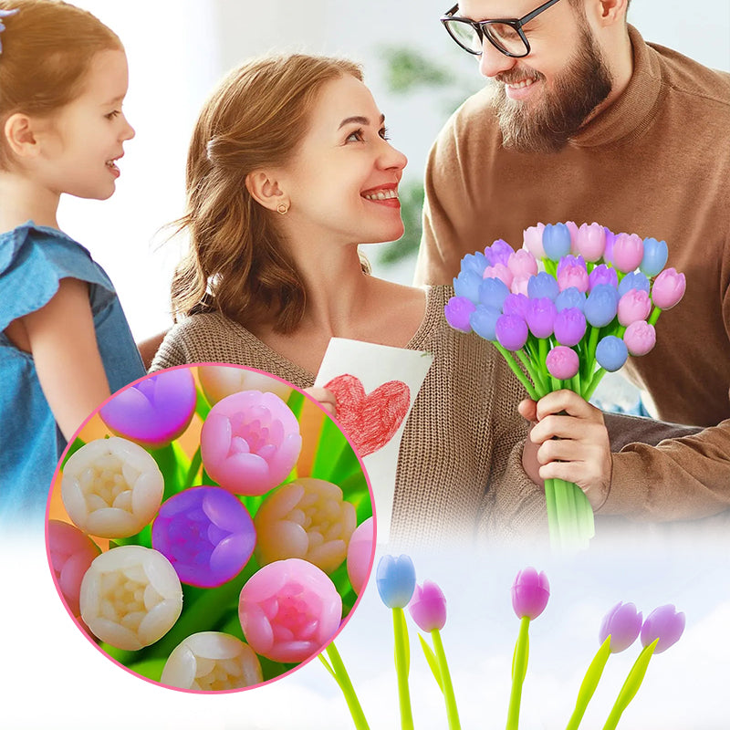 Stylos à Bille Tulipe à Couleurs Changeantes