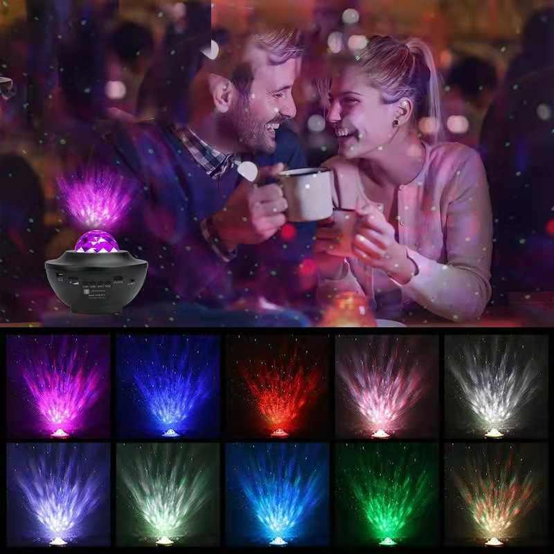 Lumière d'étoile de projection