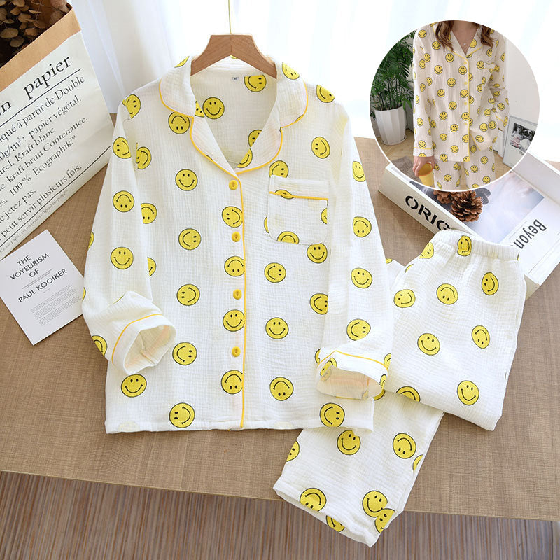 Pyjama Smiley en coton