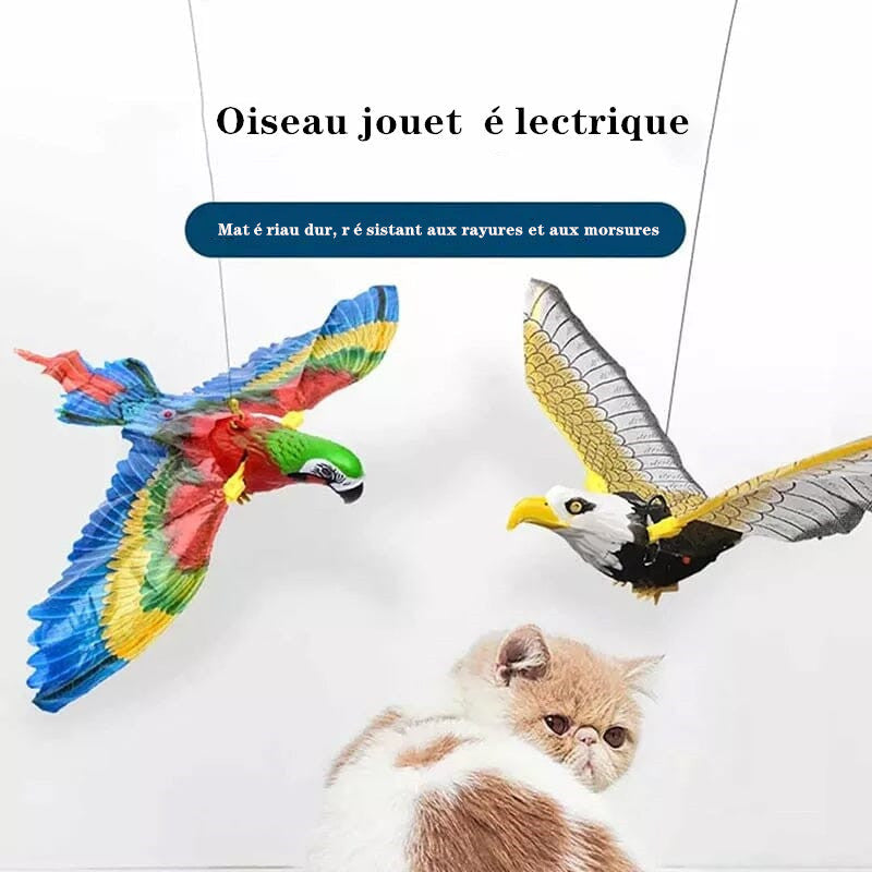 Jouet pour animaux de compagnie à suspendre pour oiseaux simulés