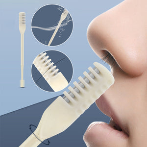 Couteau à poils de nez double face