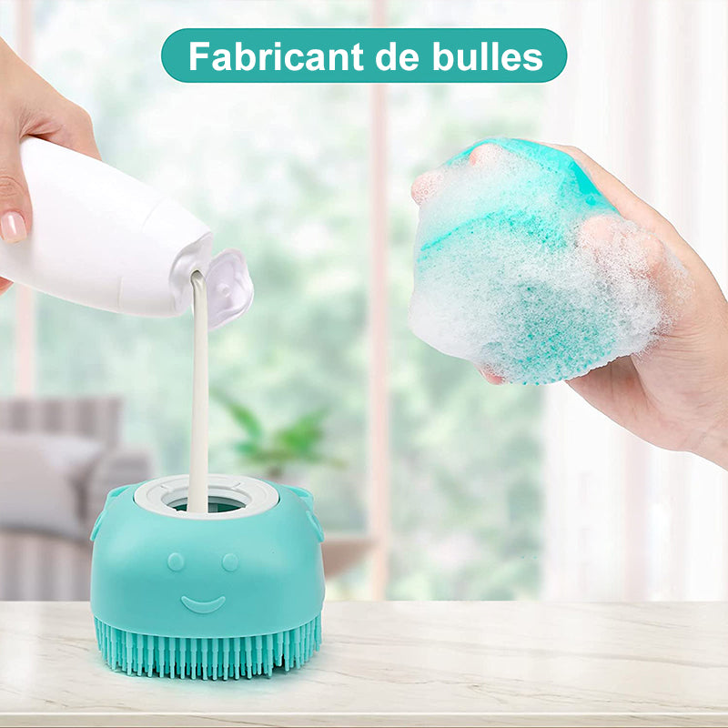 Brosse de Massage Pour Bain Pour Animaux de Compagnie