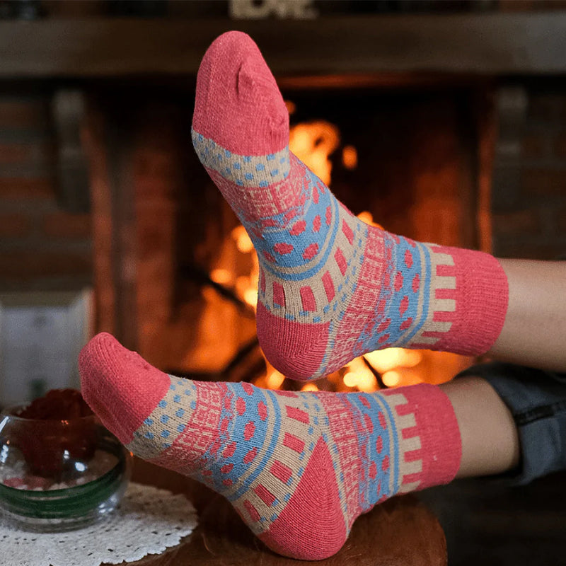 Chaussettes unisexes couleur bonbon (5 paires)