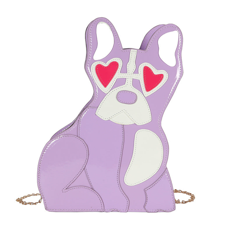 Sac à bandoulière pour chien aimant