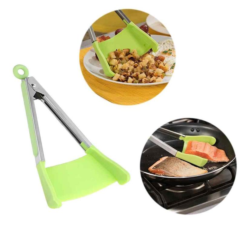 2 en 1 Spatule et Pince de la Cuisine