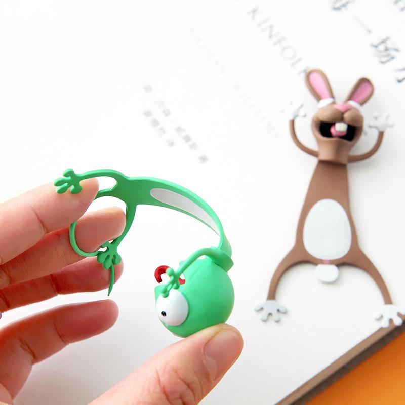 Marque-pages animaux 3D