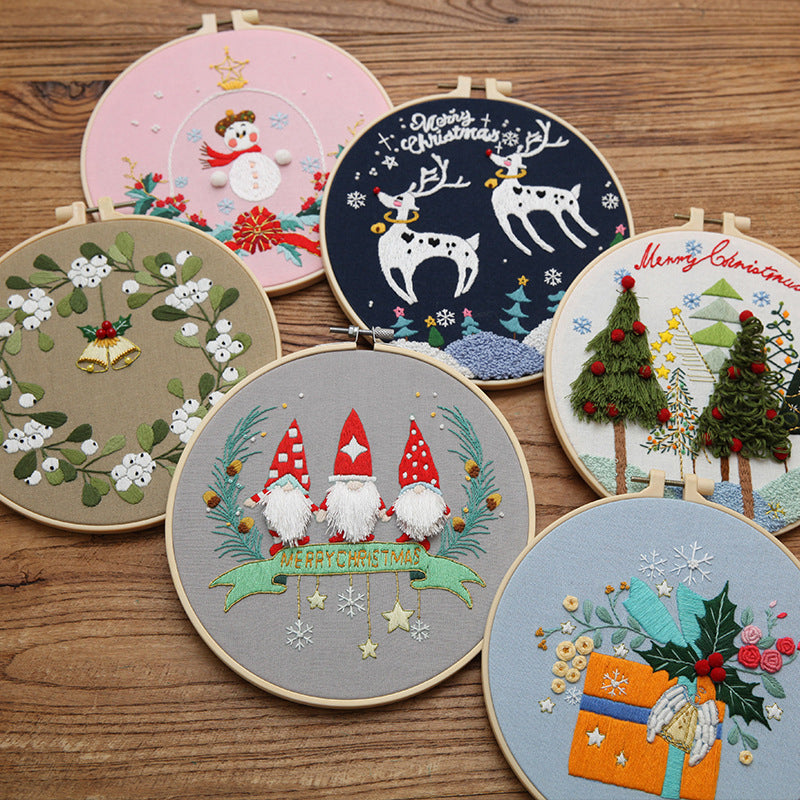 Broderie de Noël DIY