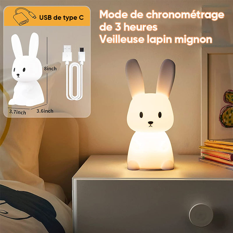 Veilleuse lapin pour enfants