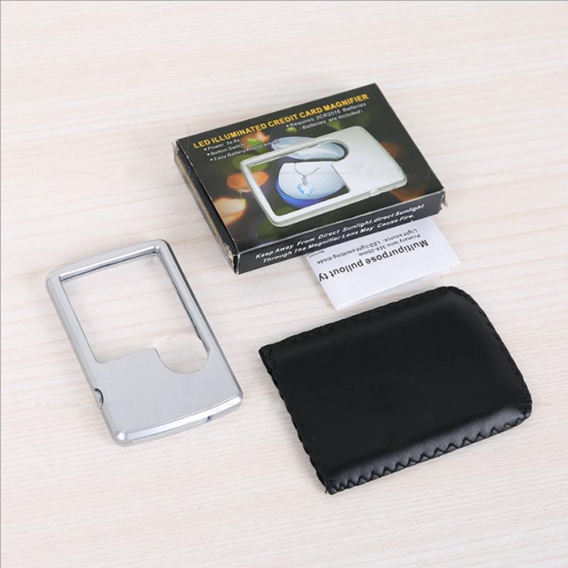 Loupe de type carte LED pour la lecture