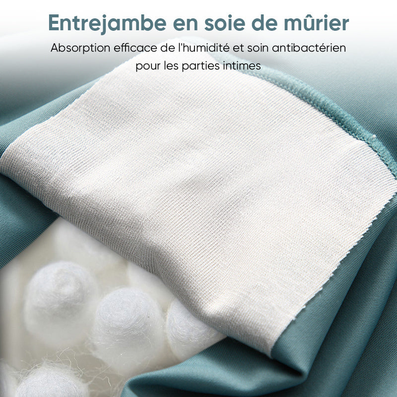 Short sans couture anti-frottement 2 en 1